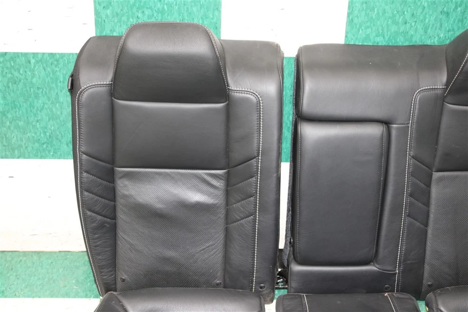 *WEAR* 16' CHALLENGER SRT Leather Heat Cool Power Manual Buckets Backseat Seats - Imagem 3 de 4