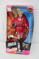 Barbie NBA Doll Chicago Bulls Official 1998 Mattel 20692 New in Box - Read