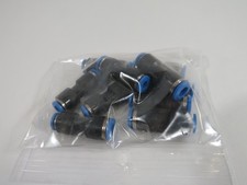 Festo 153037 QS-6-4 Push-In Connector 6mm/4mm Tube OD 10-Pack NOP