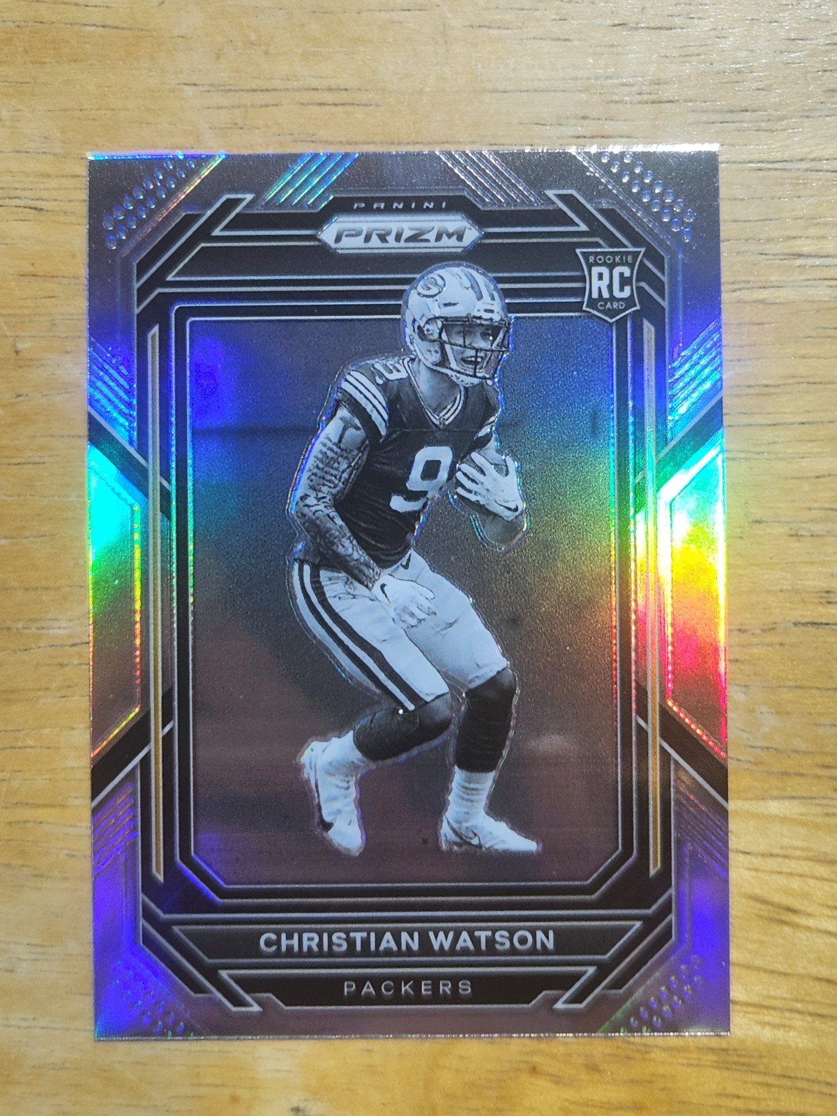 2022 Panini Prizm - Rookie Variation Christian Watson #314 Silver Prizm (RC)