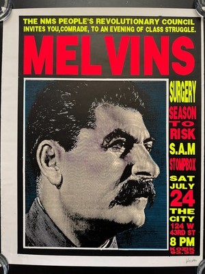 1993 Melvins Frank Kozik Signed Numbered Surgery Man's Ruin Poster Print /500