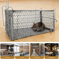 Live Humane Cage Trap for Squirrel Chipmunk Rat Mice Rodent Animal Catcher USA