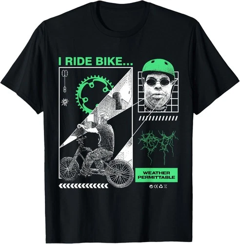 I Ride Bike KingCobraJFS T-Shirt Gift for Dad, Mom, Daughter, Coworker, Friends,