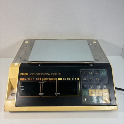 Digi Matex 30 lb Pound Digital Counting Scale DC-80 - WORKS WELL