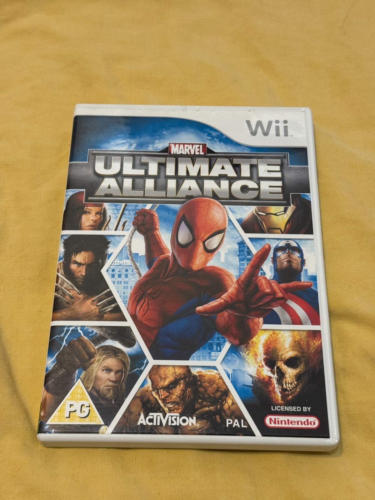 Marvel Ultimate Alliance (Nintendo Wii, 2006) UK PAL, With Manual