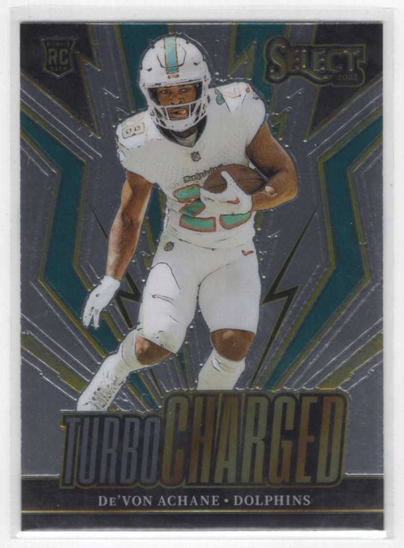 #TUR-DAC 2023 Select Turbocharged BASE * De'Von Achane RC Miami Dolphins