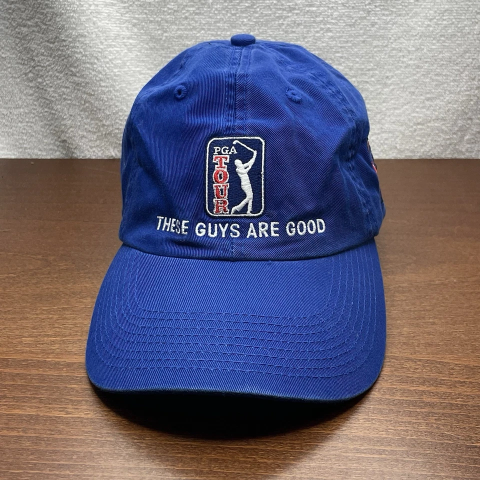 PGA Tour Folds Of Honor Hat Golf Cap These Guys Are Good Adjustable AT&T - Image 2 of 4