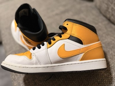 Nike Air Jordan 1 High - 42,5 US9 - Taxi Yellow Neu AJ1 Sneaker