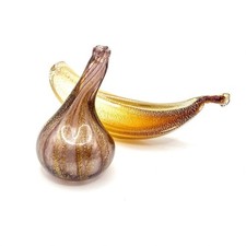 Vintage Murano Blown Art Glass Banana Squash ...