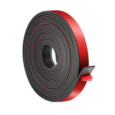 Neoprene Gummistreifen 1'' x 1/16'' x 20', selbstklebend für Solid Rubber Sheet