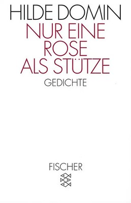 Nur eine Rose als Stütze