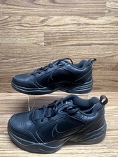 Nike Air Monarch IV 4 Triple Black 415445-001 Men's SIZE 11.5
