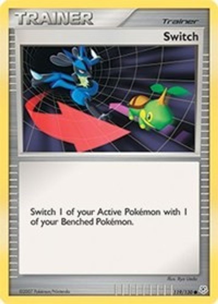 2007 Pokemon: Diamond and Pearl - Switch (#119/130, Common, Lightly Played)