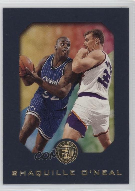 1995-96 Skybox E-XL Blue Shaquille O'Neal #60 HOF 0hr4