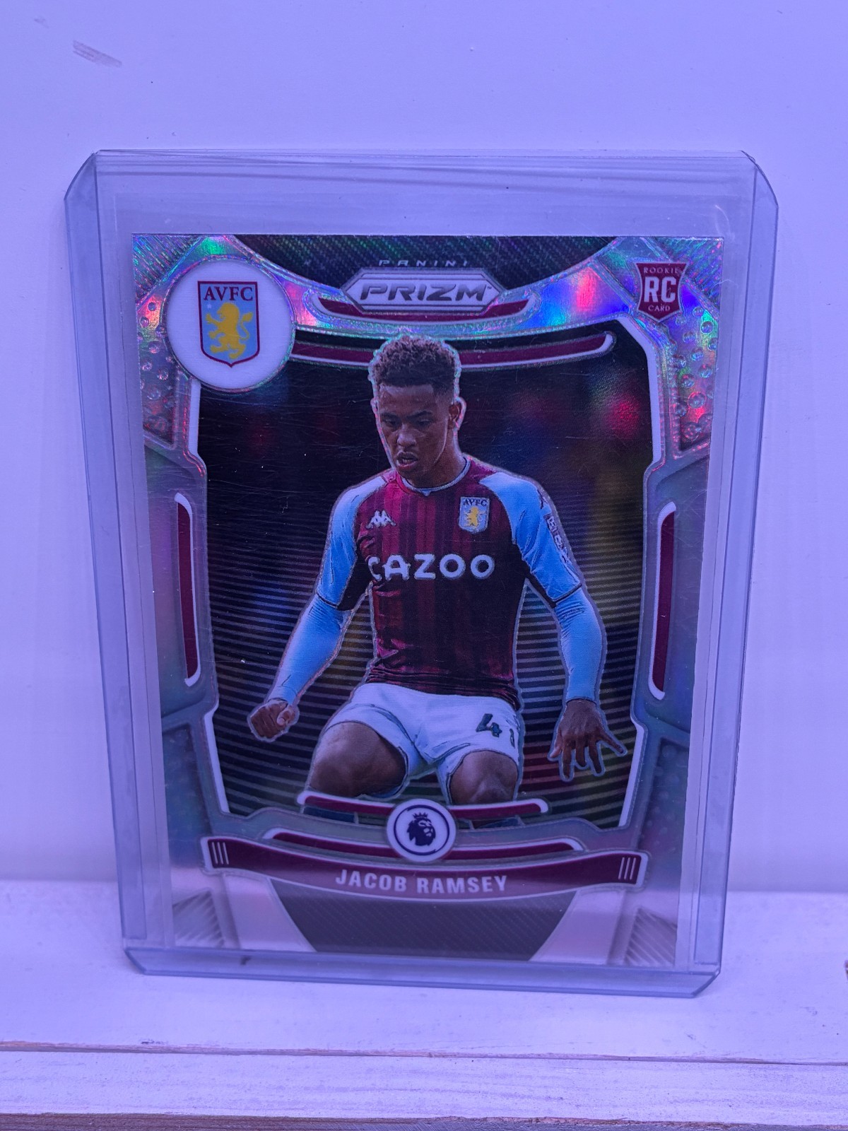 2021-22 Prizm Premier League Silver/Holo Prizm #133 Jacob Ramsey