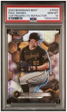 Paul Skenes 2023 Bowmans Best - Top Prospects #TP-22 Refractor (RC)