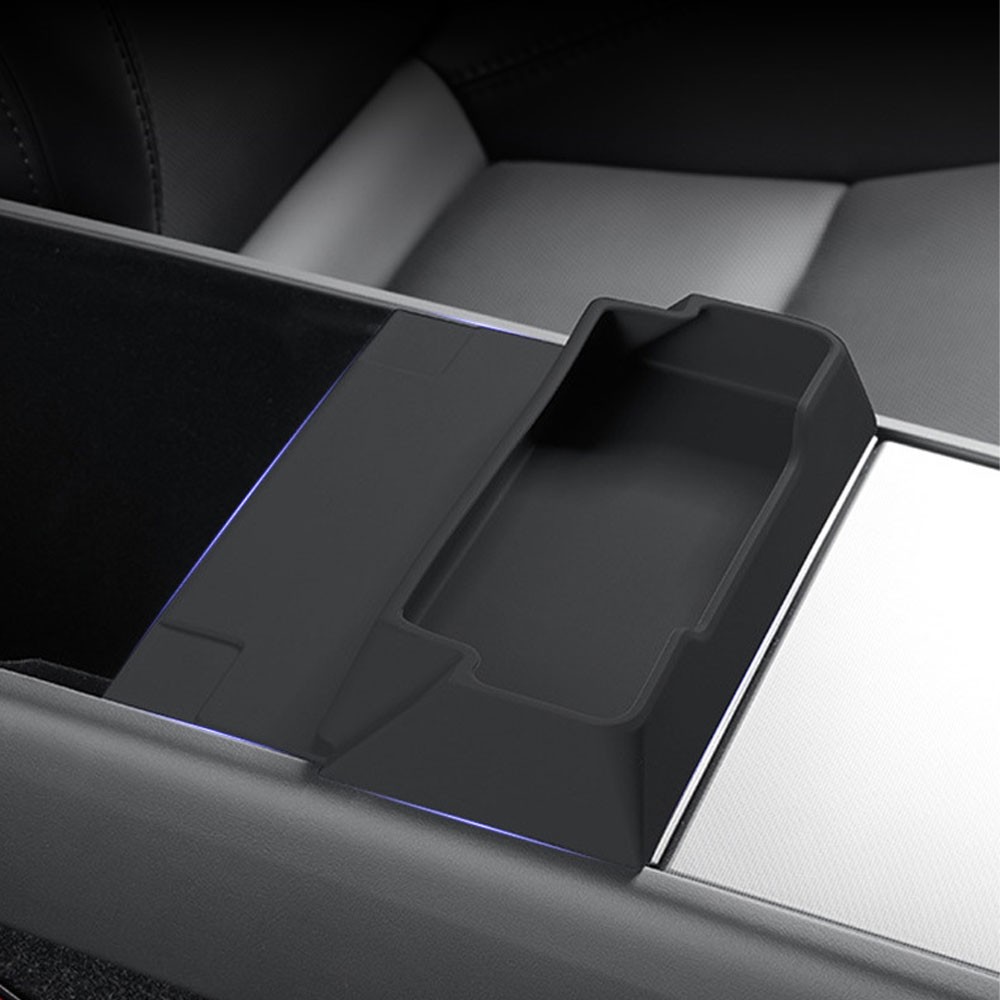 Center Console Armrest Storage Box Glasses Tray Case For Tesla Model 3 Model Y