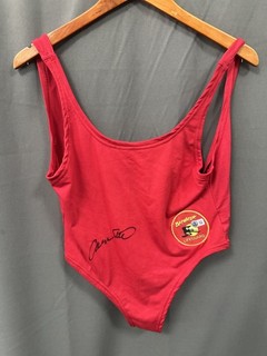 Carmen Electra Signed Baywatch Swimsuit AUTO BAS Beckett Sz XL