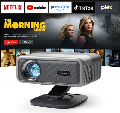 4K Beamer Projektor 30000 Lumen 3D Dolby WiFi Heimkino Full HD LED Leinwand