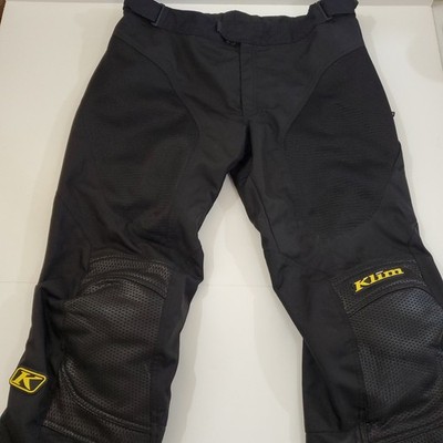 KLIM Voyage Air Pant Size 38 Black Motorcycle Pants