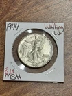 1944 P Walking Liberty Half Dollar BU Uncirculated MS++ U.S. 50c Coin (Raw18122)