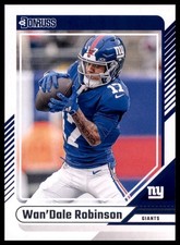 2024 Panini Donruss WanDale Robinson #272 New York Giants Football Card NFL