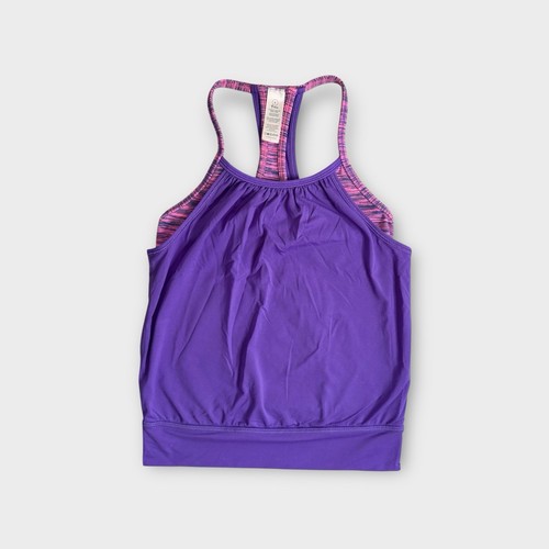 Ivivva Lululemon Double Dutch Purple Tank Top - Picture 1 of 3