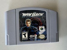 Win Back Covert Operations Nintendo 64 n64 Authentic Tested MINT Condition