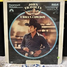 Urban Cowboy Video Disc CED Discs 1 2 John Travolta Sealed See Photos
