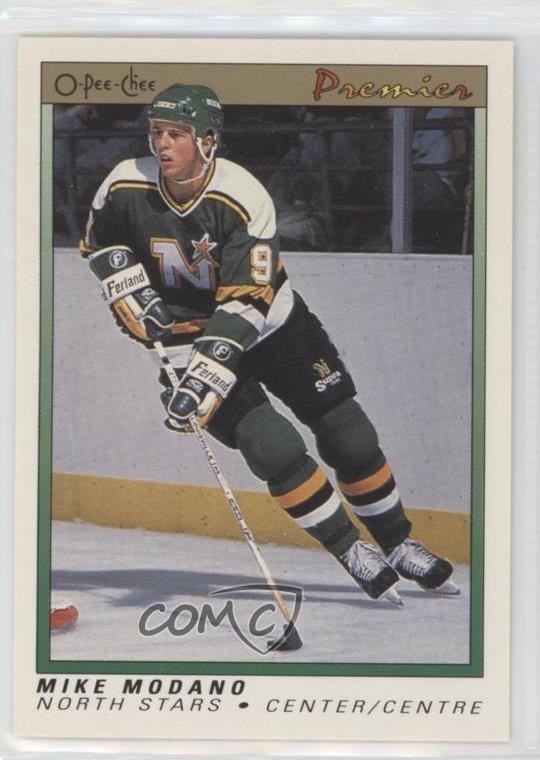1990-91 O-Pee-Chee Premier Mike Modano #74 HOF 0sy0