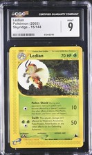 CGC 9 Ledian - 15/144 Mint - Rare (Skyridge) 0010 Pokemon Skyridge 7070 CGC 9 on eBay