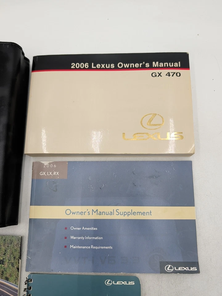 Lexus GX 470 2006 manual del propietario con estuche original V8 4,7 con estuche Foto 2 de 3