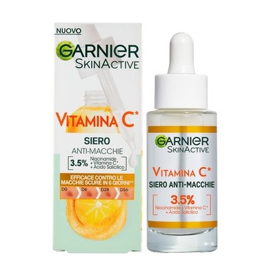 Gesichtsserum Anti-Flecken Vitamin C Salicylsäure Strahlende Haut Garnier 30ml