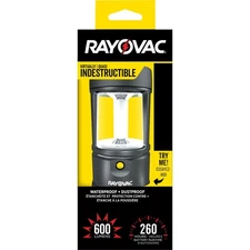 Rayovac DIYLN3D-BXB Workhorse Black Plastic 600 lm. Lantern with D-Batteries