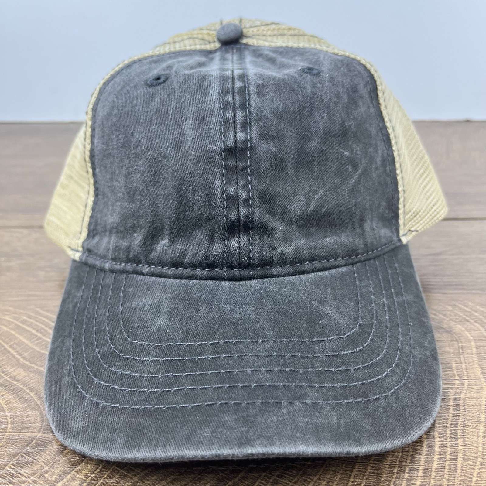 Gray Baseball Cap Hat Gray Cap Adjustable Hat Gra… - image 3