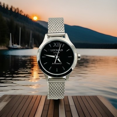 Locman Island Lady 605KAC/258 32mm Stainless Steel Quartz Watch New