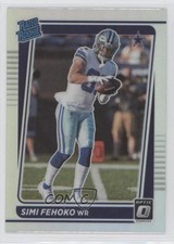 2021 Panini Donruss Optic Rated Rookie Holo Prizm Simi Fehoko #242 7l6