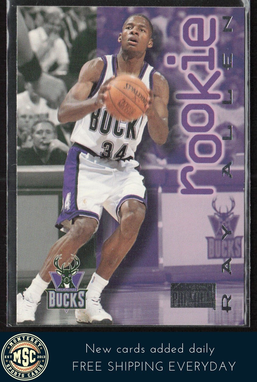 Ray Allen 1996-97 SkyBox Premium #201 Milwaukee Bucks