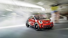 Smart Forstar car vehicle Sports Car 11x17 Poster