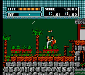 The Karate Kid - NES Nintendo Game