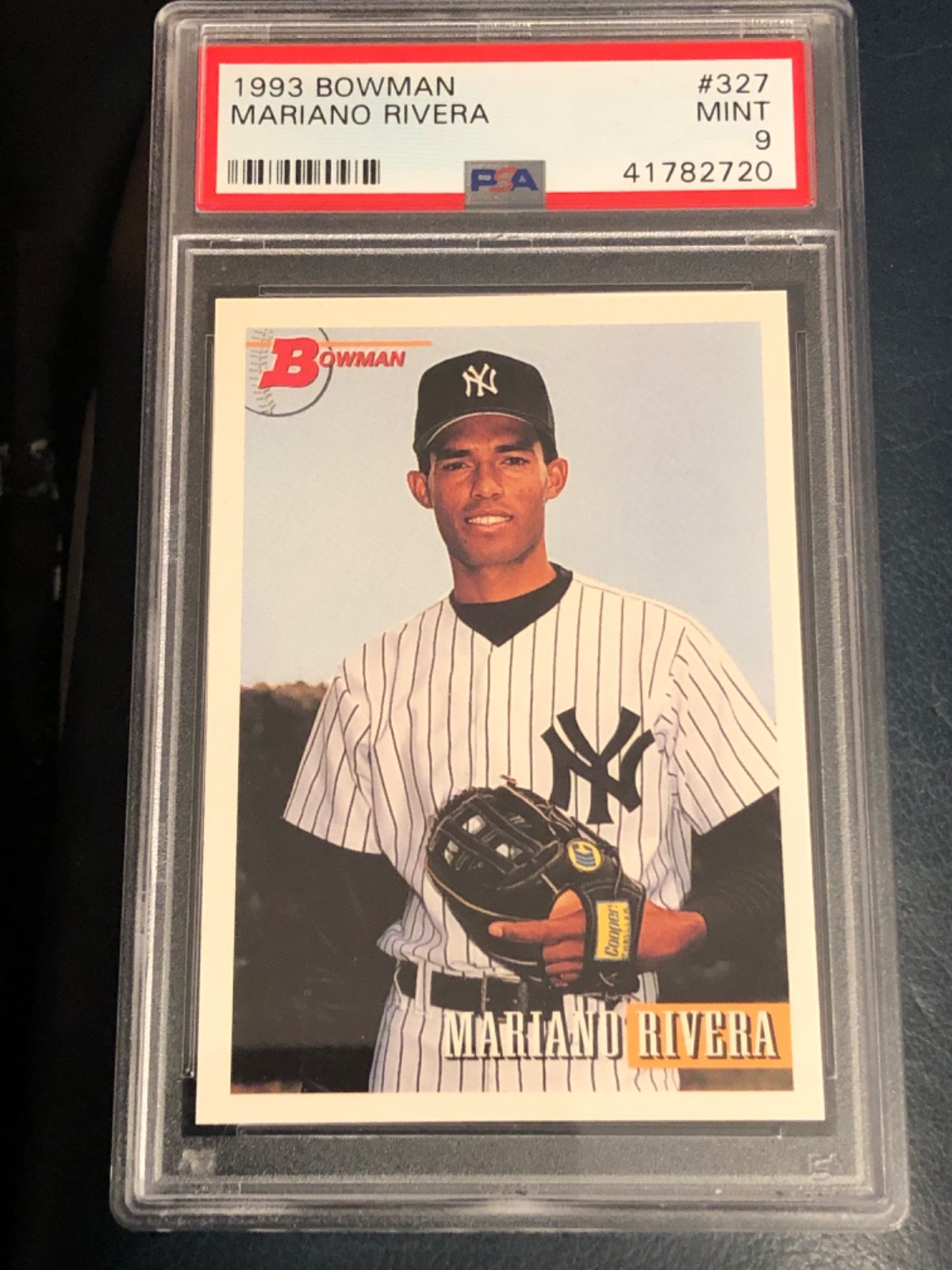 1993 Bowman Mariano Rivera #327 PSA 9