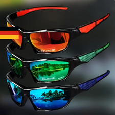 Sport Sonnenbrille Polarisiert Uv-Schutz Fahr...