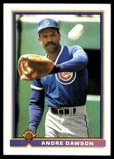 Andre Dawson 1991 Bowman #429 Chicago Cubs MLB READ FREE SHIPPING AutographDen