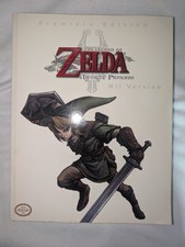 Legend of Zelda Twilight Princess Wii Strategy Guide Premiere Edition No Poster