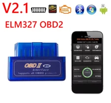 ELM327 V2.1 OBD2 Scanner Bluetooth Code Reader iOS Windows Android