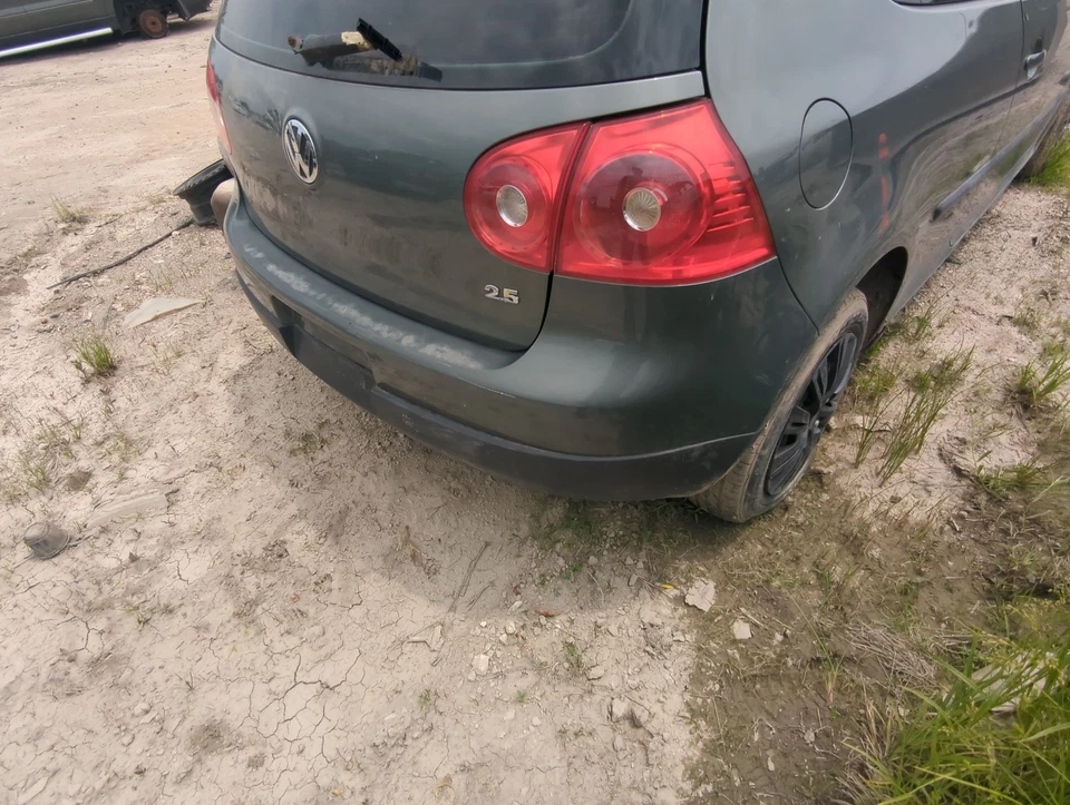 2006-2009 Volkswagen Rabbit Rear Bumper Assembly Oem X18Y0 - Изображение 2 из 3