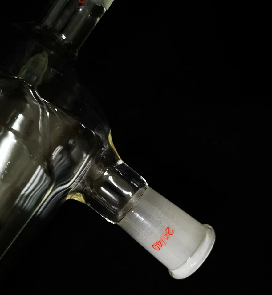 Glass Dry Ice Cold Trap 24/40 with O Ring,O.D/I.D 100/70MM - Image 3 of 3