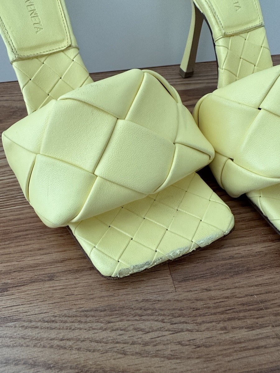 【現行品】BOTTEGAVENETA ボッテガヴェネタ LIDO リド ヒール Bottega Veneta lido Mules Heels 36.5 Yellow | eBay