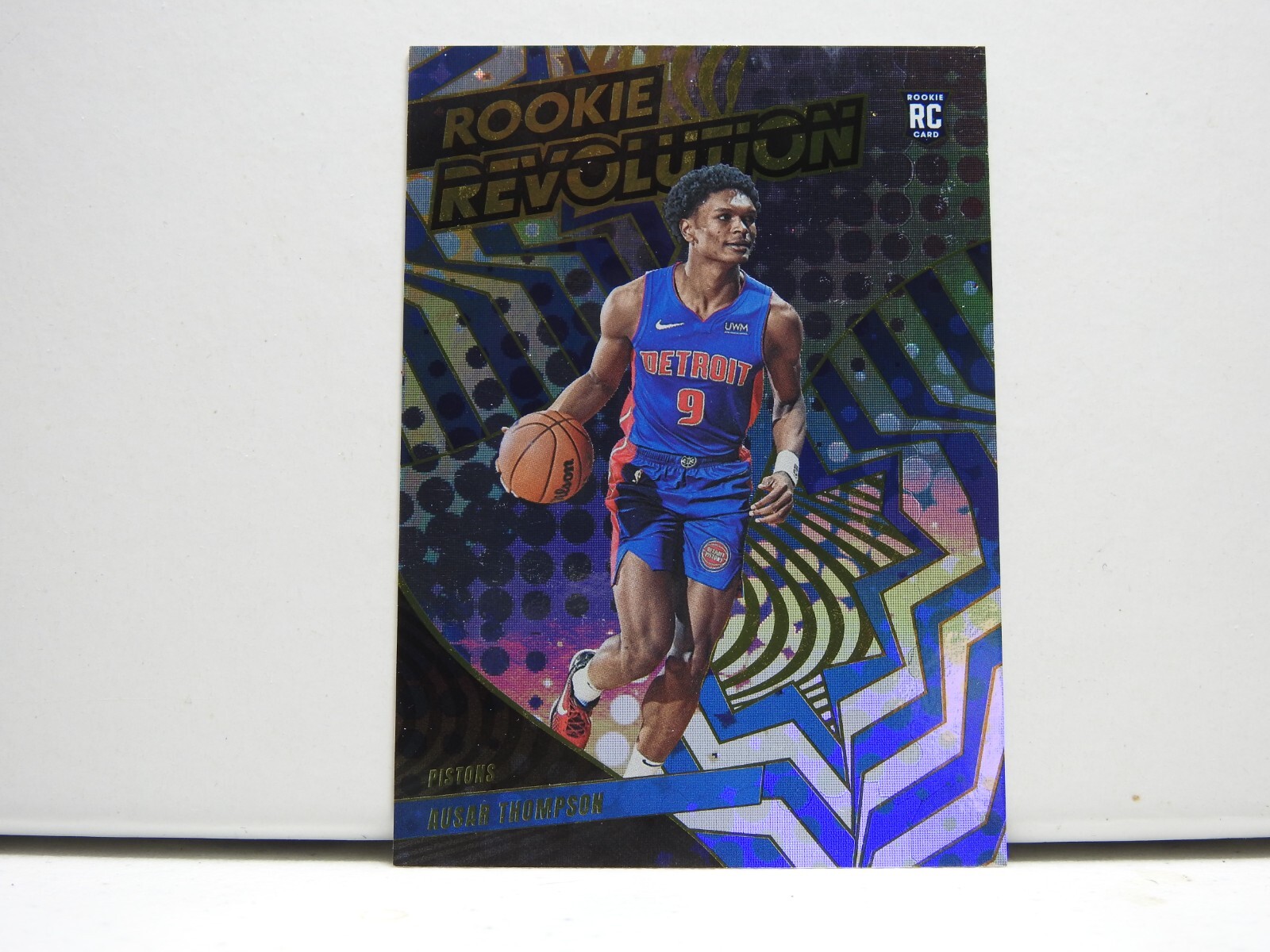 2023-24 Panini Revolution Ausar Thompson RC Rookie Revolution #5 Detroit Pistons