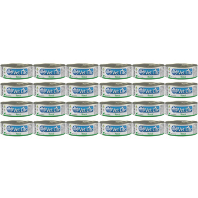 Vet Life Natural Diet Cat Renal Nassfutter für Katzen Nierenversagen 24x85g